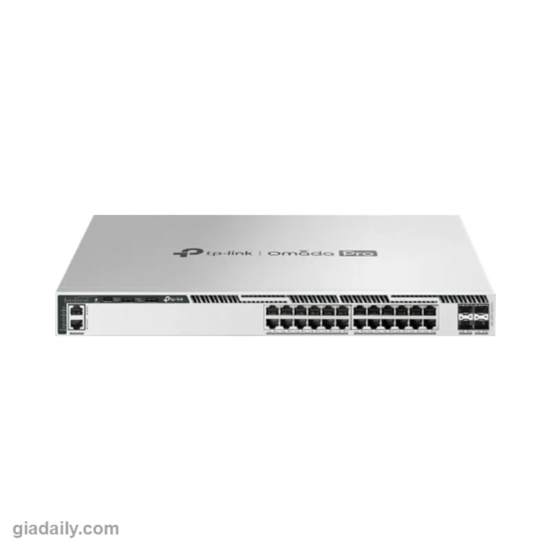 Switch PoE+ L3 Omada Pro S6500-24GP4XF 24 cổng Gigabit + 4 cổng 10G - Giá Đại Lý
