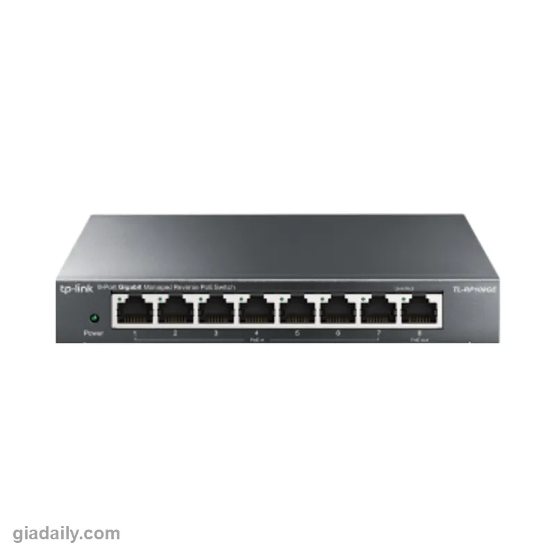 Switch PoE ngược Omada RP108GE 8 cổng Gigabit Managed Passive PoE - Giá Đại Lý