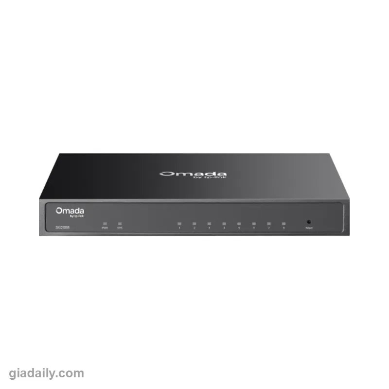 Switch 8 cổng Gigabit TP-Link Omada SG2008 Smart - Giá Đại Lý