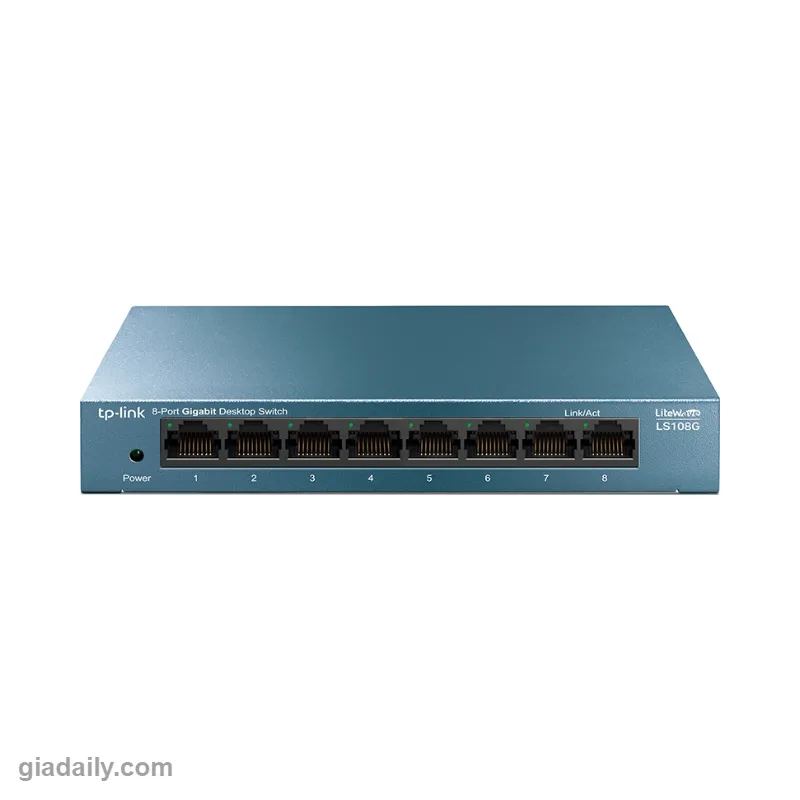 Switch 8 cổng Gigabit TP-Link LiteWave LS108G vỏ thép để bàn - Giá Đại Lý