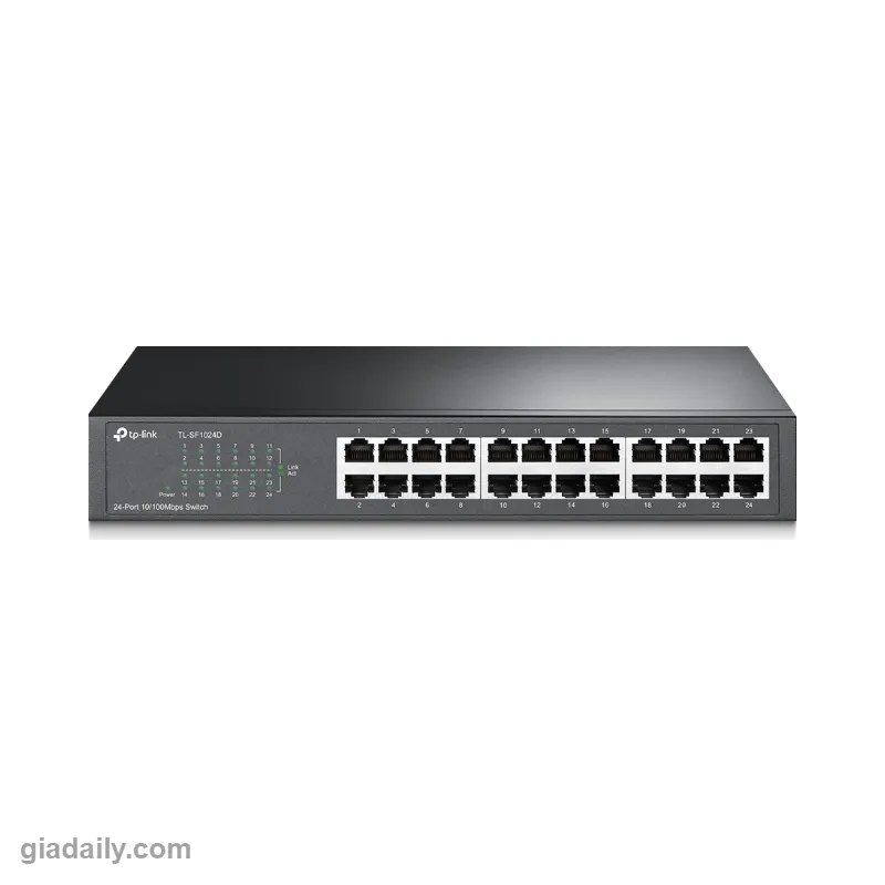 Switch 24 cổng 10/100Mbps TP-Link TL-SF1024D gắn rack 1U 13 inch - Giá Đại Lý
