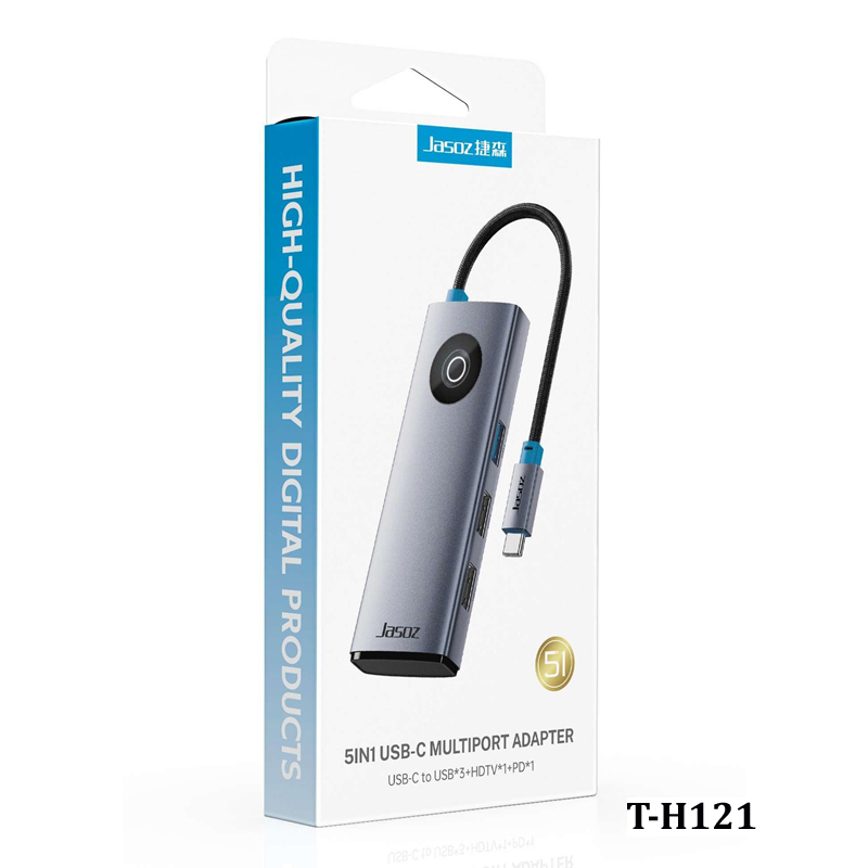 Bộ chuyển đổi Type-C 5 trong 1