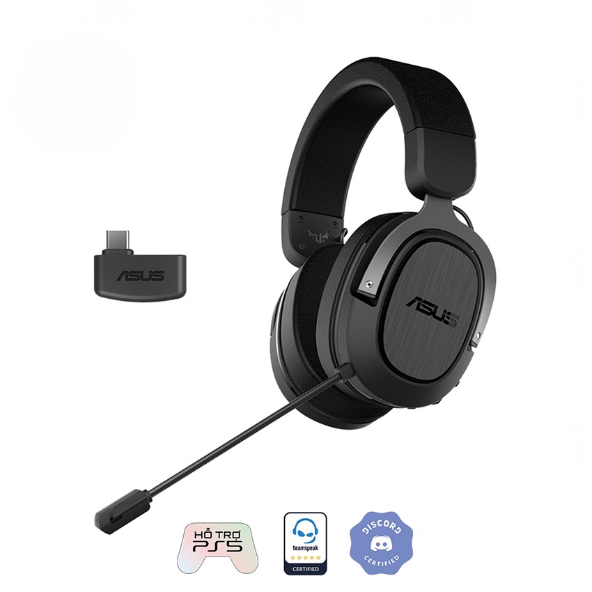 Tai nghe không dây Asus TUF Gaming H3 Wireless - 90YH02ZG-B3UA00