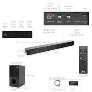 Loa thanh soundbar LG SNH5 - 4.1, 600W