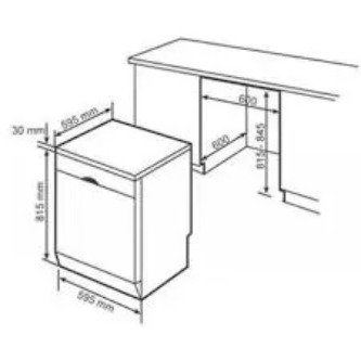 Máy rửa bát độc lập 14 bộ Bosch SMS8YCI01E