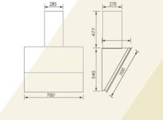 MÁY HÚT KHÓI KHỬ MÙI CANZY CZ 70 EA LUXURY