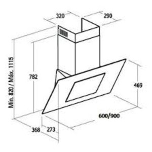 Máy hút mùi Canzy CZ-SA06