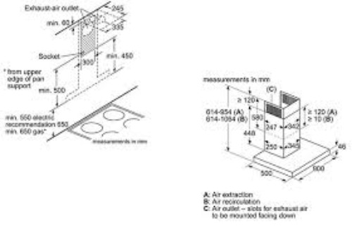 Máy hút mùi Bosch DWB98JQ50B