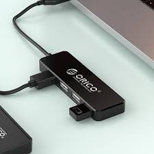 Bộ chia USB HUB ORICO 4 cổng USB 2.0 FL01-BK