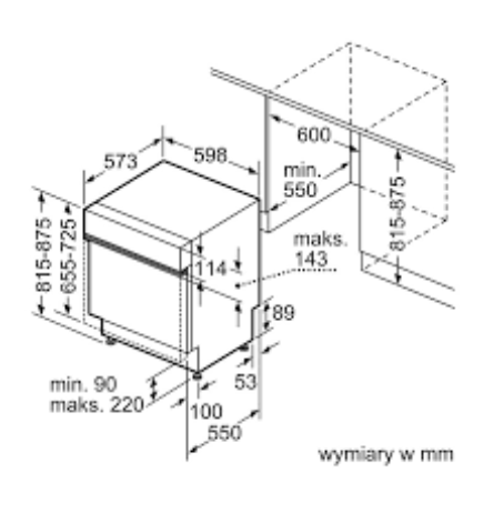 Máy rửa bát âm tủ 13 bộ Bosch SMI6ZDS49E