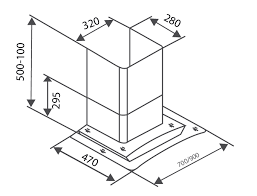 Máy hút mùi kính cong cảm ứng Canzy CZ MLH870