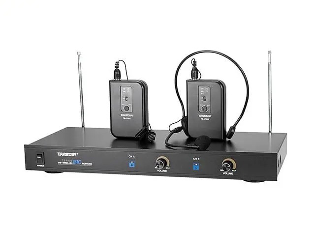 Micro không dây cài đầu cài ve áo VHF TS-6700PP