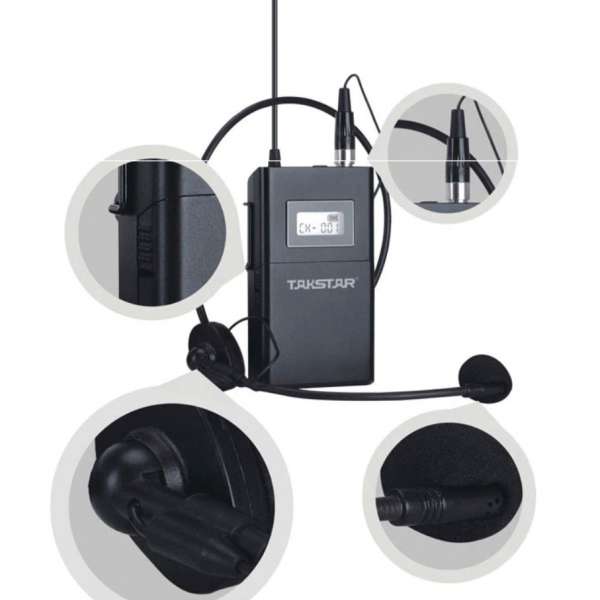 Mic không dây cài đầu cài ve áo X4-TL