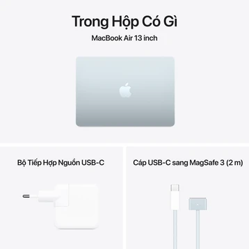 Apple MacBook Air M4 13.6 (Màu Sky Blue) Z1H90002P