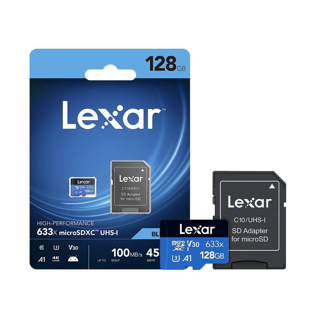 Thẻ nhớ Lexar BLUE PLUS microSDXC 128GB