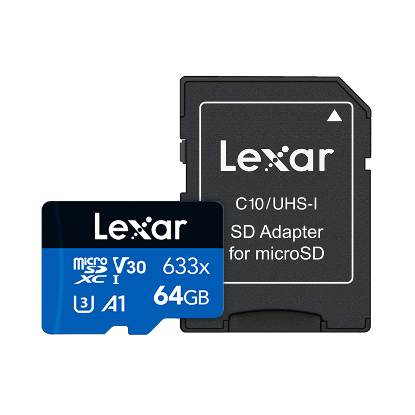 Thẻ nhớ Lexar BLUE PLUS microSDXC 64GB