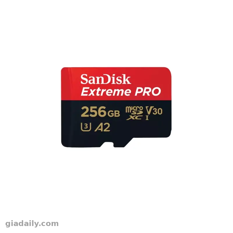 Thẻ Nhớ microSDXC SanDisk Extreme Pro 256GB V30 A2 - Giá Đại Lý