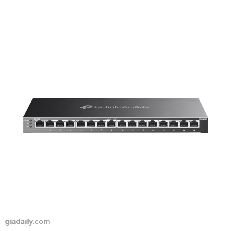Switch PoE 16 cổng Gigabit TP-Link Omada SG2016P Smart - Giá Đại Lý