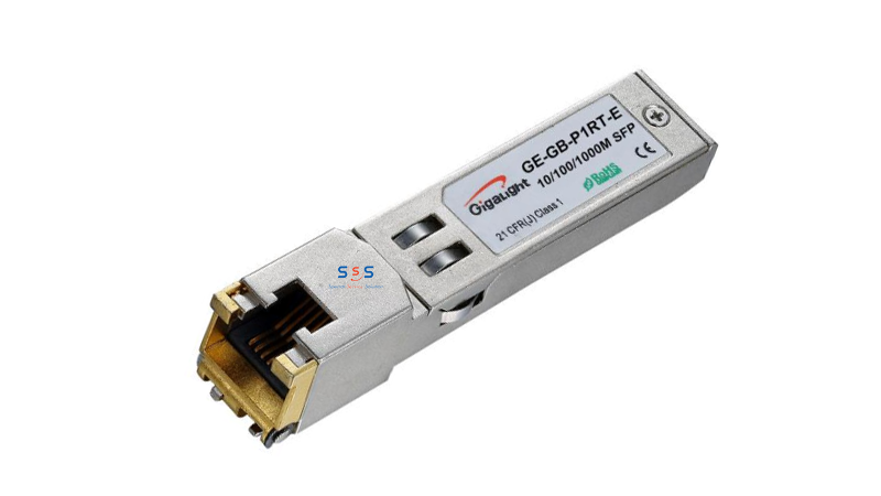 Module Gigalight 1000BASE-T 10/100/1000Mbps Copper SFP (GE-GB-P1RC-E)