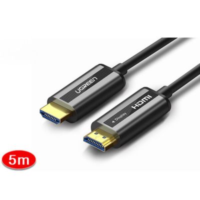 Cáp HDMI 2.0 sợi quang 5m Ugreen 50716 hỗ trợ 4K/60Hz cao cấp