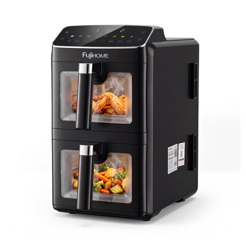Nồi chiên không dầu 2 ngăn Fujihome A10DG-DUAL 4,8L + 4,8L – giá đại lý