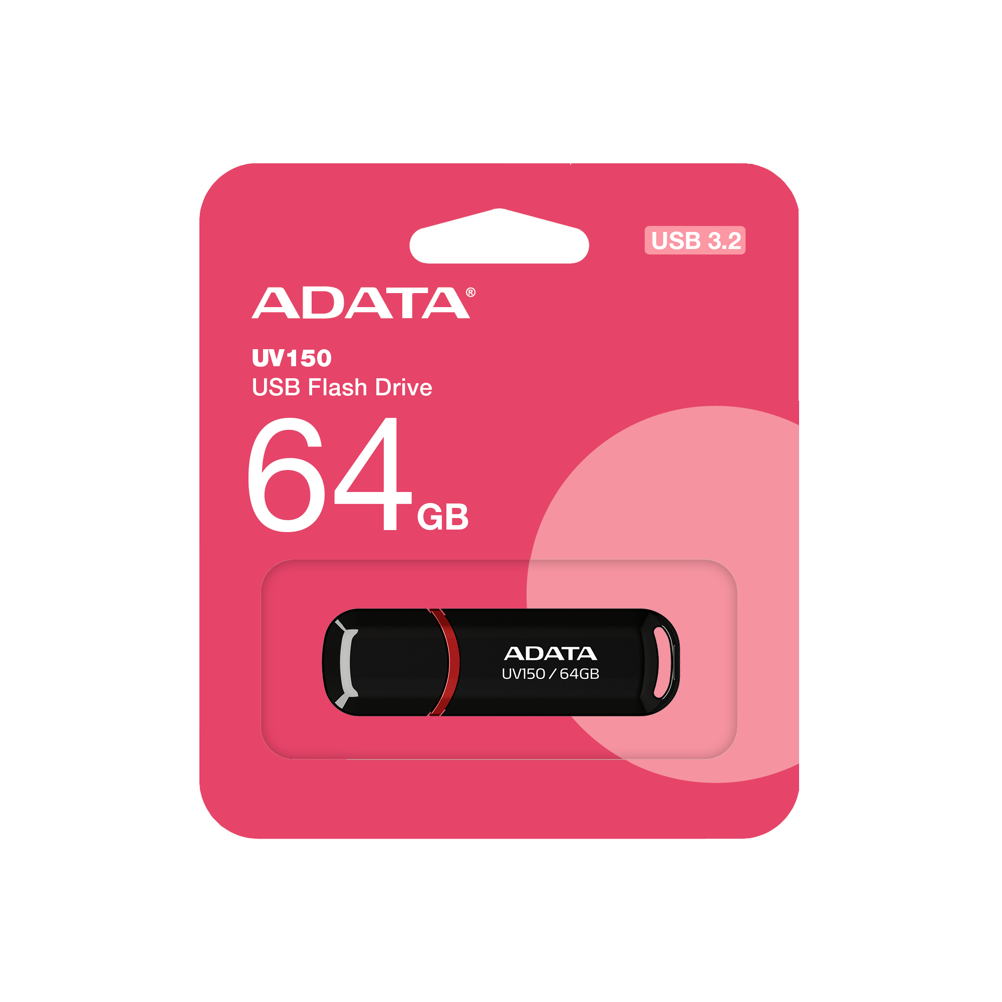 USB ADATA UV150 64GB USB 3.2 Gen1 (Bản Black) – BH5Y