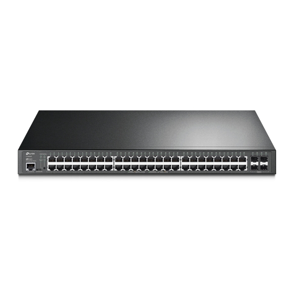 JetStream 52-Port Gigabit L2+ Managed Switch with 48-Port PoE+ TL-SG3452P