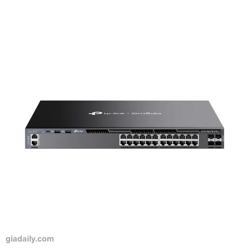 Switch 24 cổng Gigabit TP-Link Omada SG6428X L3 Managed Stackable - Giá Đại Lý