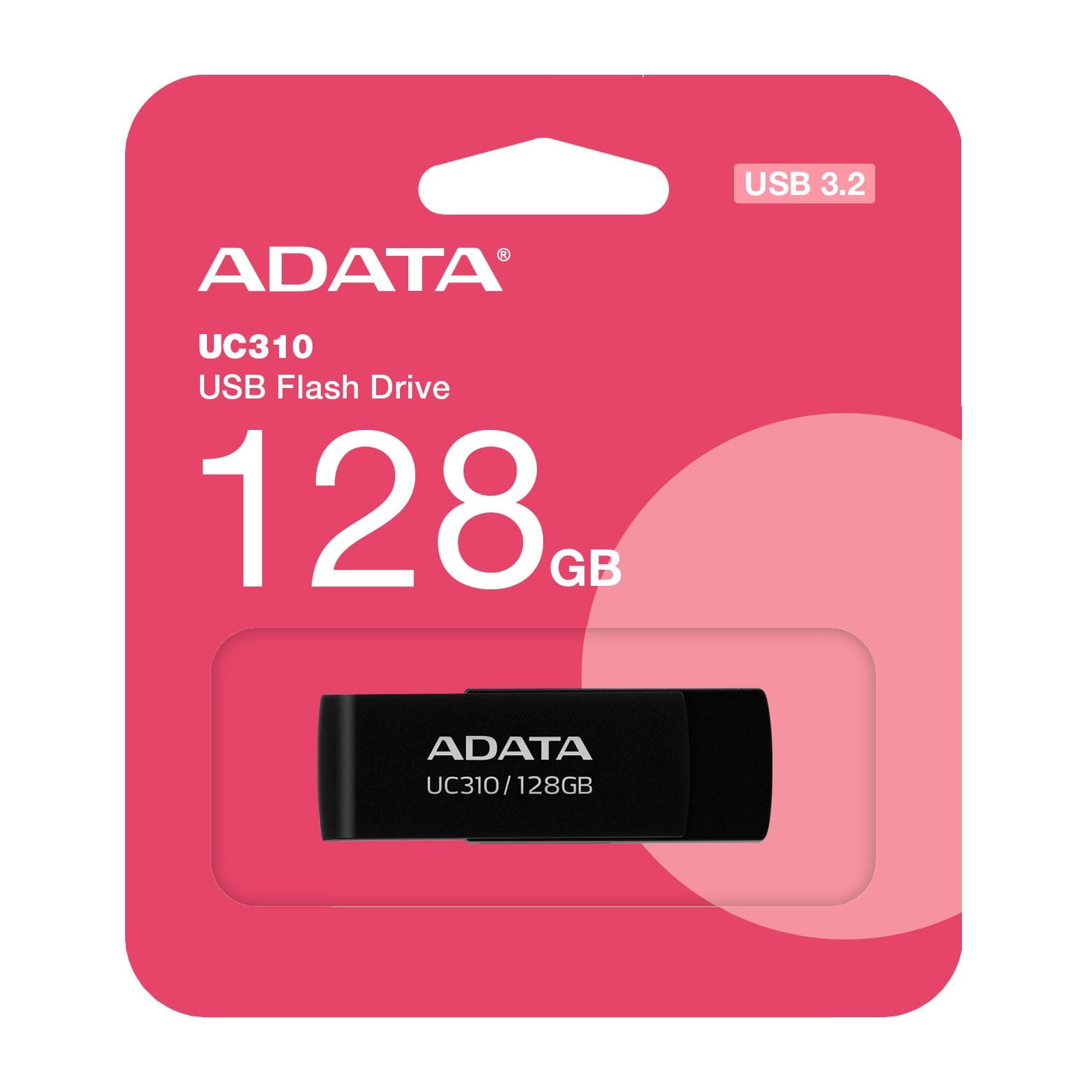 USB ADATA UC310 128GB USB 3.2 Gen1 Metal (Black)