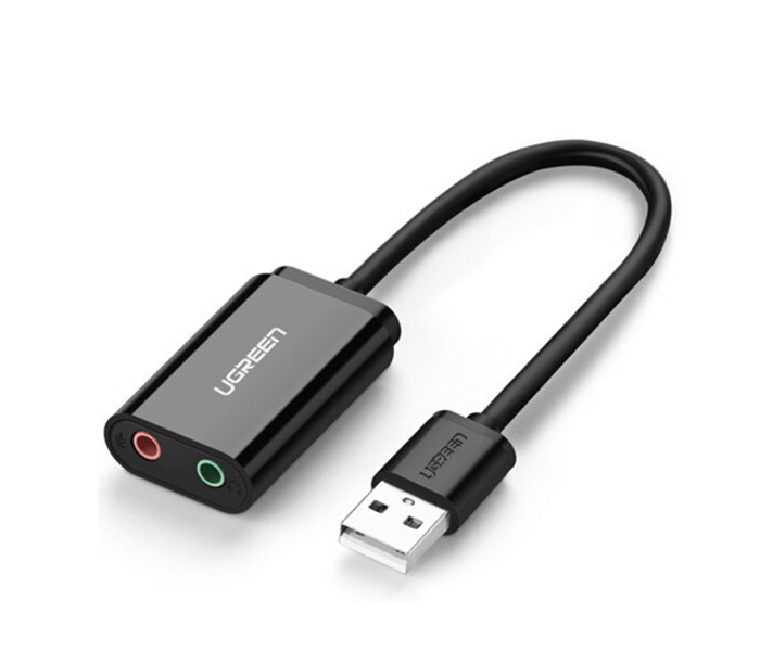 Ugreen 30724 – Cáp sound USB 2.0 to 3.5mm chính hãng