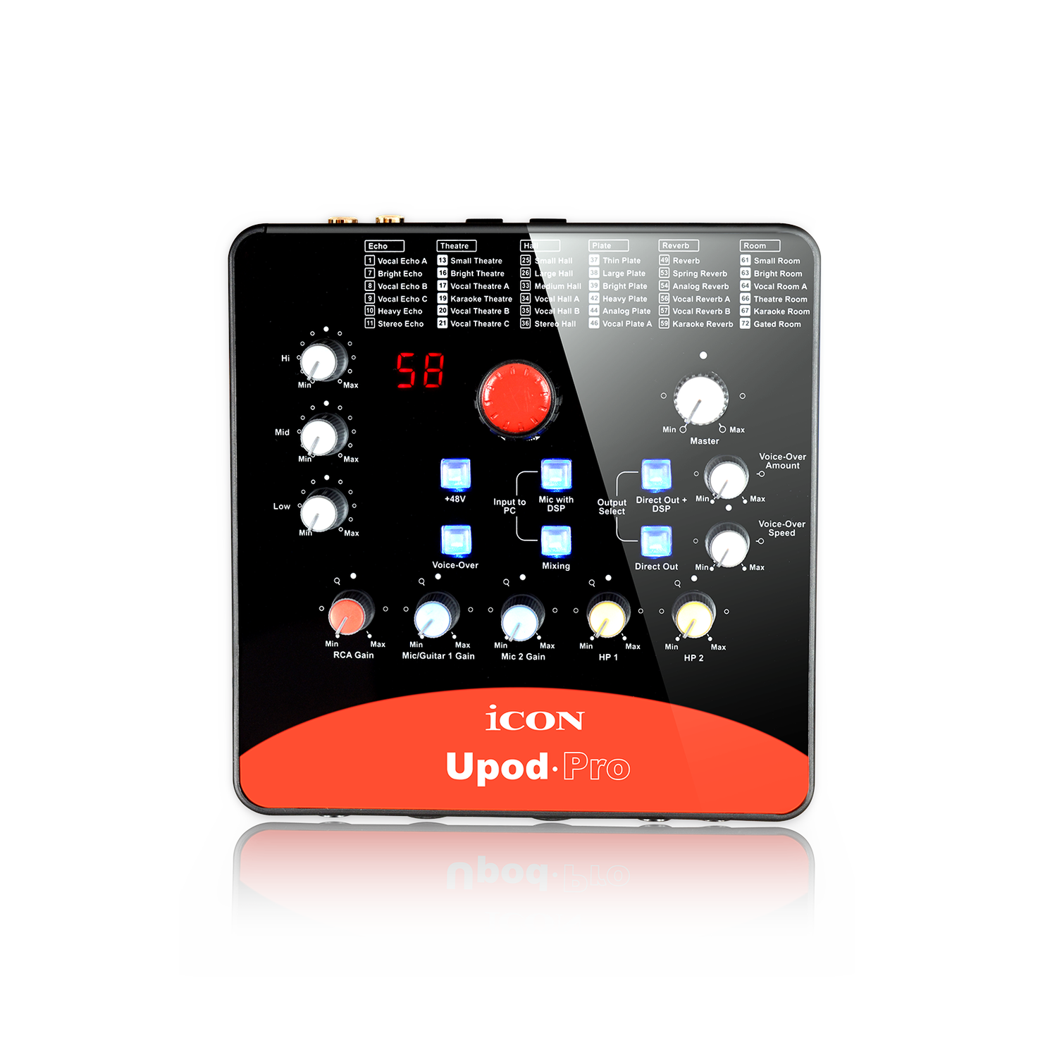 Sound card thu âm livestream Icon Upod Pro