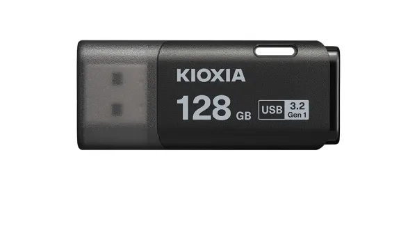 USB 128GB KIOXIA U301 USB 3.2 Gen 1 (Đen)