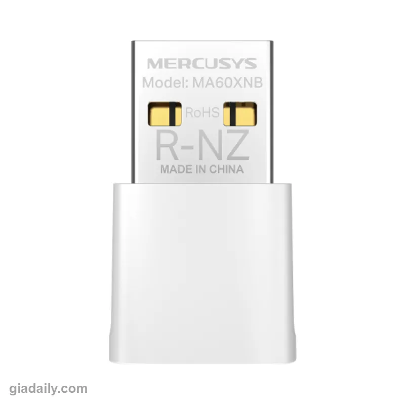 USB Wi-Fi 6 Bluetooth 5.3 Mercusys MA60XNB AX900 Nano - Giá Đại Lý