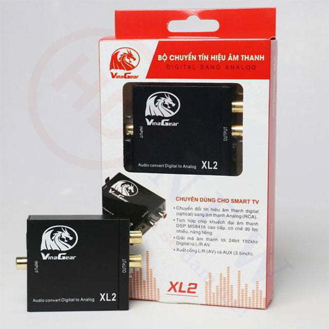 BỘ CHUYỂN QUANG ÂM THANH VINAGEAR XL2