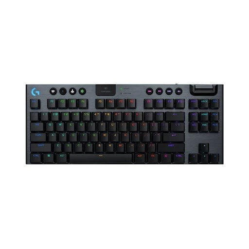 Bàn phím cơ không dây Logitech G915 X TKL Lightspeed Wireless/RGB/Tactile (Đen) (920-012726)