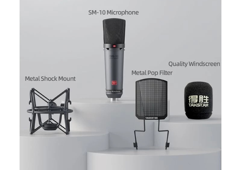 Micro thu âm TAKSTAR SM-10