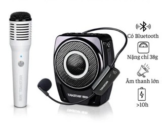 Loa trợ giảng sử dụng mic không dây cầm tay E8W