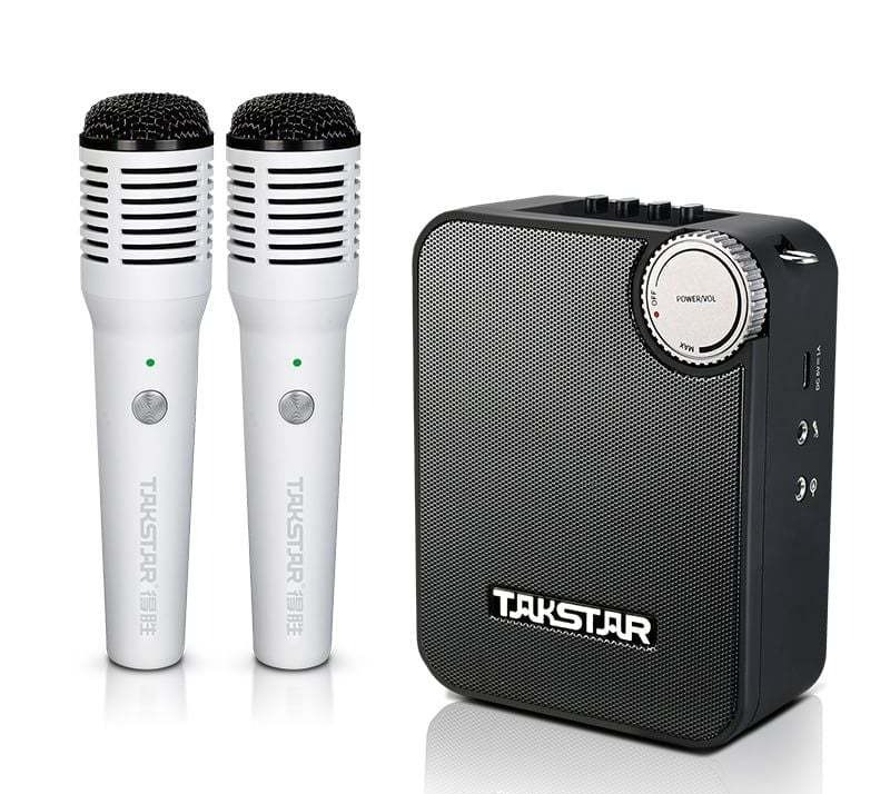 Loa trợ giảng E500W phiên bản sử dụng một micro không dây cầm tay