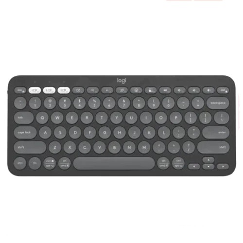 Bàn phím Logitech không dây Bluetooth K380S, màu than chì (920-011753)