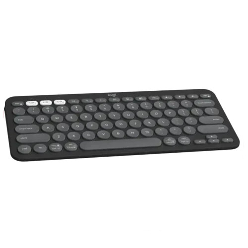 Bàn phím Logitech không dây Bluetooth K380S, màu than chì (920-011753)