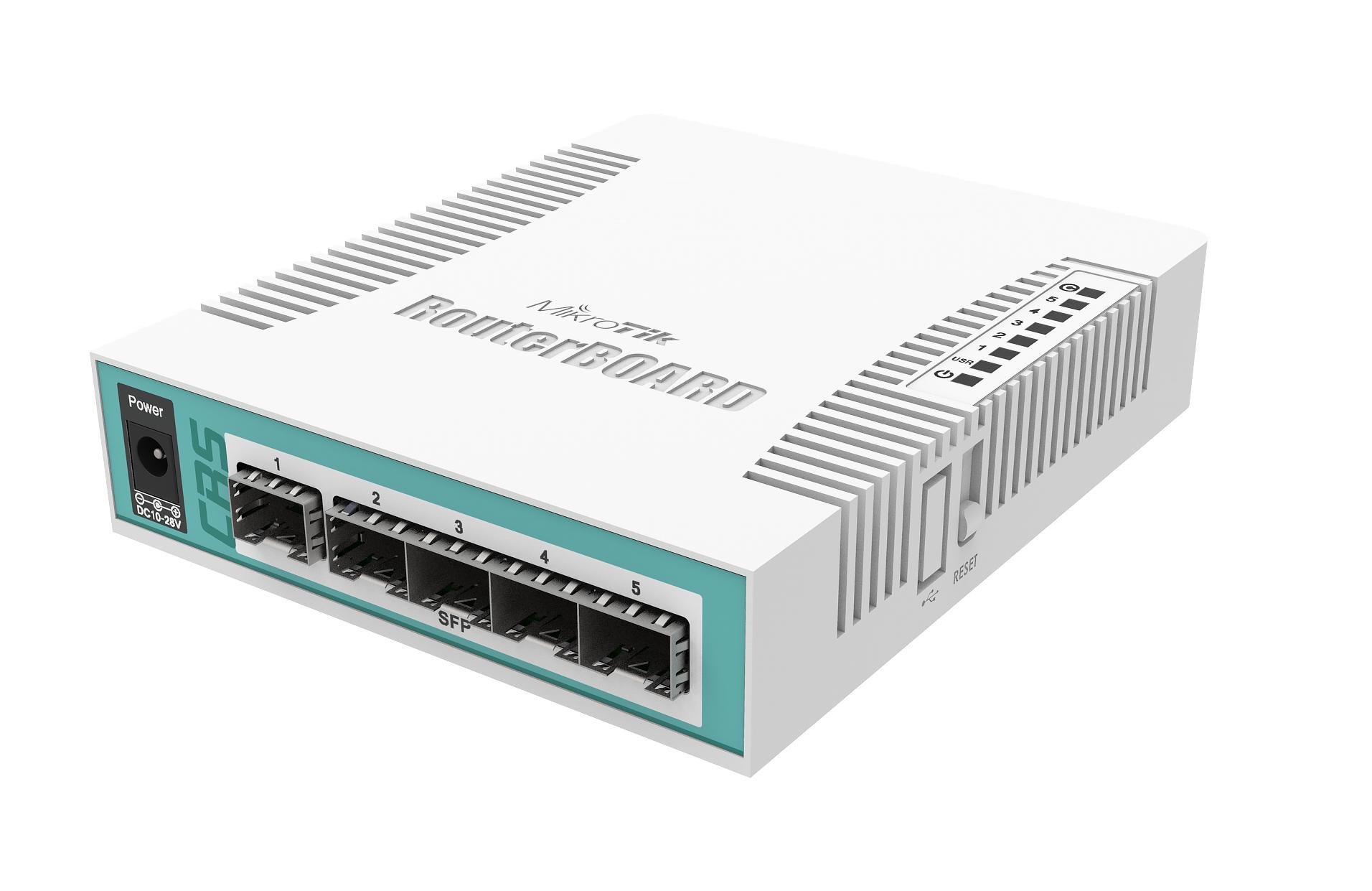 Switch MikroTik CRS106-1C-5S