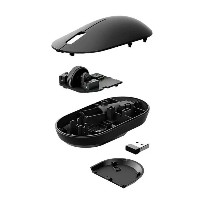 Chuột không dây Xiaomi Wireless Mouse Lite 2 Black (BHR8916GL)