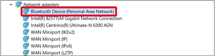 Laptop khong ket noi duoc bluetooth