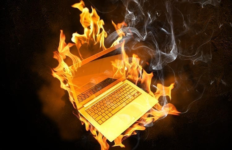 laptop overheating
