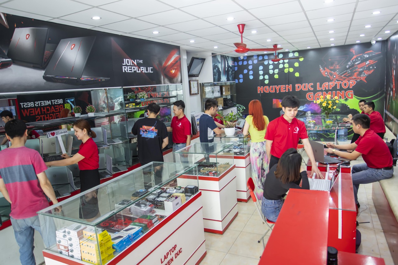 mua phụ kiện laptop ở đâu Nguyễn Đức Laptop một trong những nhà bán lẻ laptop hàng đầu Việt Nam với chuỗi cửa hàng và đội ngũ tư vấn – bán hàng – hậu mãi chuyên nghiệp