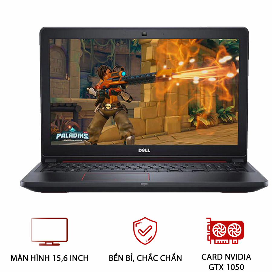 [Mới 99%] Dell Inspiron 5577 ( i5-7300HQ, RAM 8G, SSD 128G + HDD 500G, VGA NVIDIA GTX 1050- 4G, màn 15.6 inch Full HD )