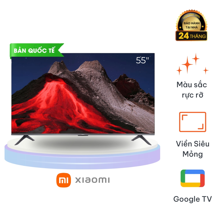 Google Tivi Xiaomi A Pro 55 inch 2026 QLED L55MB-APSEA – Bản Quốc Tế