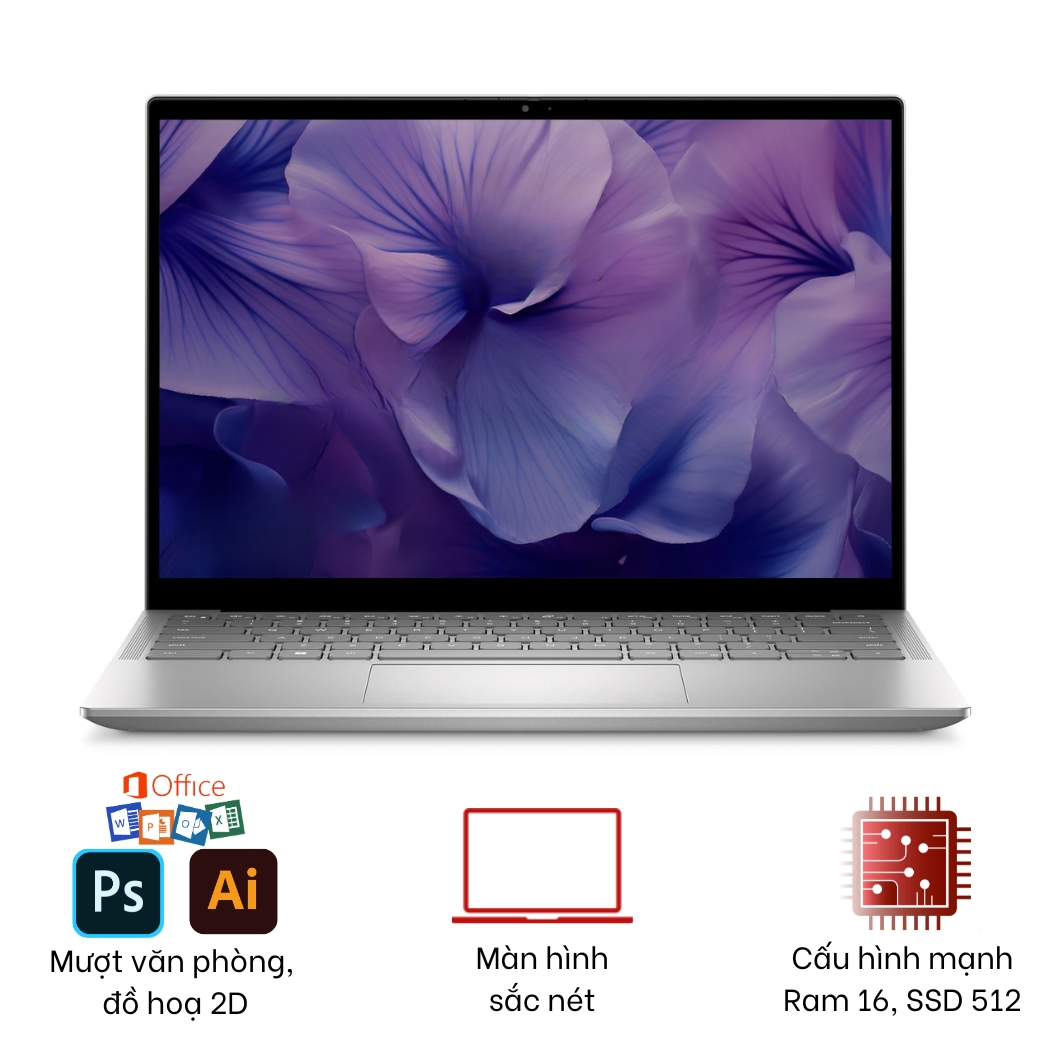 [New 100%] Dell Inspiron 14 5430 (Core i5-1340P / 16GB / 512GB / Iris Xe Graphics / 14