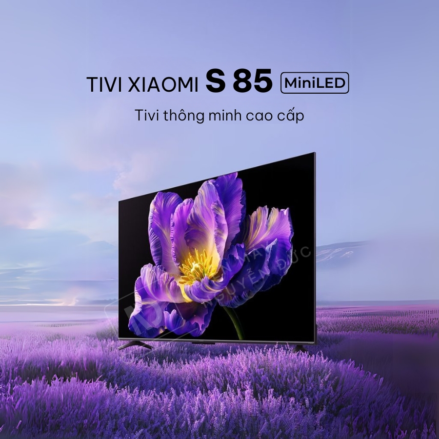Smart Tivi Xiaomi S85 Mini LED 85 inch - Tần số 240 Hz, màn hình 4K siêu nét