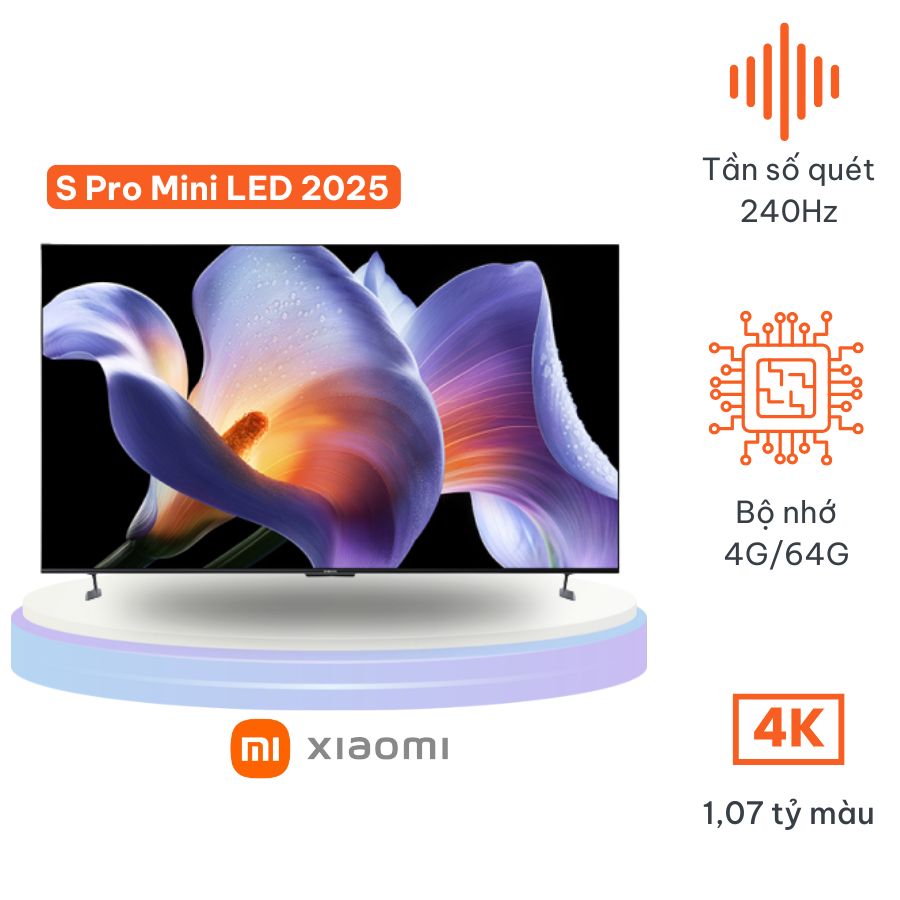 Tivi Xiaomi S Pro Mini LED 85 inch 2025 (L85MB-SP)